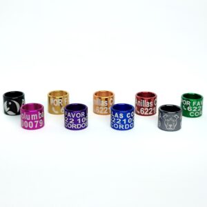 Anodizado personalizadas. 8 y 8,5 mm