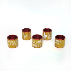 Aluminio anodizado bicolor personalizadas
