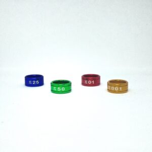 Anodizado cortas  en serie (5mm)